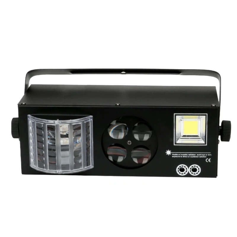 Бесплатная доставка партиями по 4 в 1 Светодиодная лампа для сценических эффектов