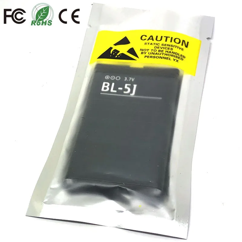 BL 5J аккумулятор для Nokia 5230 5233 5228 5800 3020 N900 C3 Lumia 520 525 530 5900 X1 X6 X9 XM X6m 5800XM 5800i 5800W
