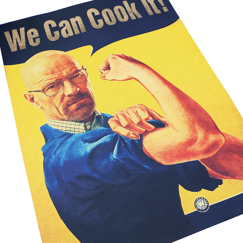 Винтажный постер DLKKLB во все тяжкие забавная Крафтовая бумага картина для