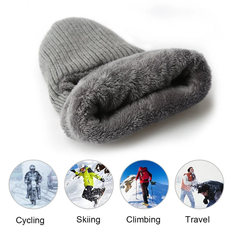 1Pcs BYEPAIN Winter Face Mask 3-in-1 Cold Weather Beanie with Flexible Neck Guard for Outdoor Sports Cycling Motorcycle Ski | Красота и