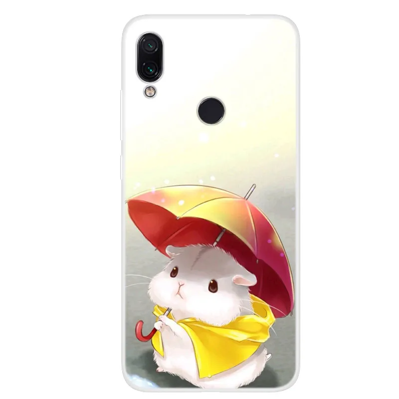 Для Xiaomi Redmi 7 Чехол 6,26 ''мультяшная Раскрашенная мягкая ТПУ задняя крышка чехол для Xiomi Redmi 7 силиконовый чехол для телефона s Capas On Redmi7