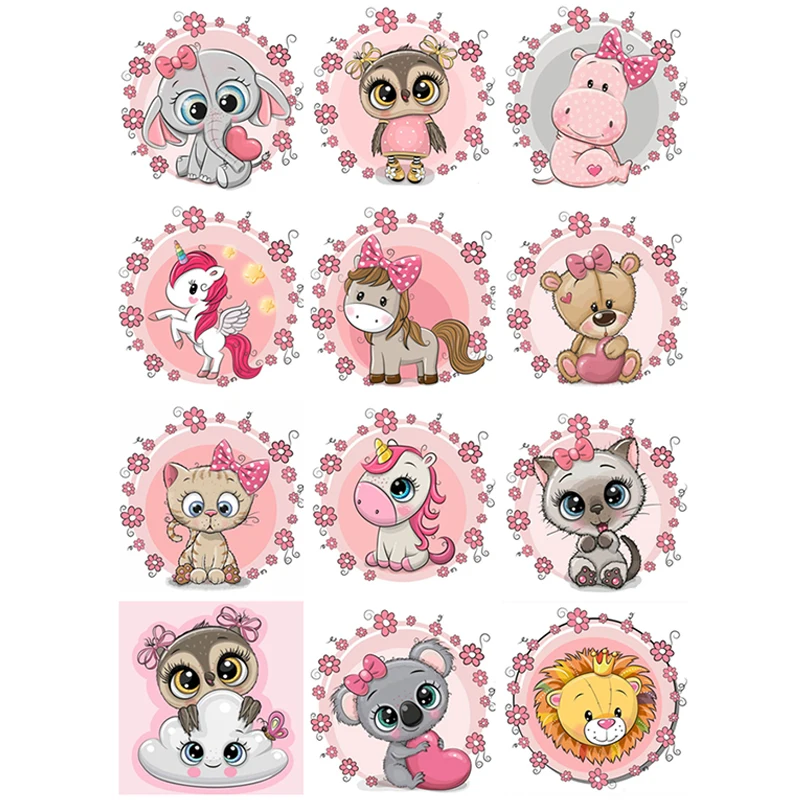 

5D full diamond DIY diamond painting cute children animal cross stitch rhinestone room decoration crafts painting