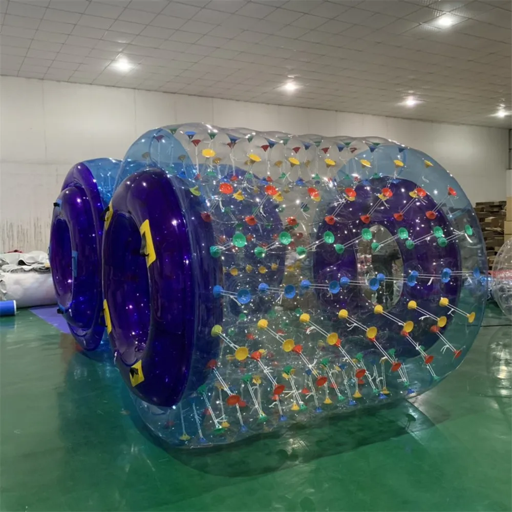 Бесплатная доставка 2018 горячая Распродажа надувные водные колеса надувной