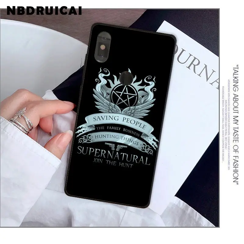 NBDRUICAI Сверхъестественное SPN TV Высокое качество силиконовый чехол для телефона