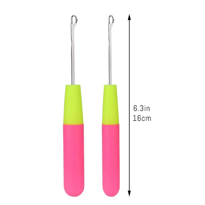 

10 Pieces Adjustable Knitting Loop Ring Crochet Loop Thimble Knitting Accessorie