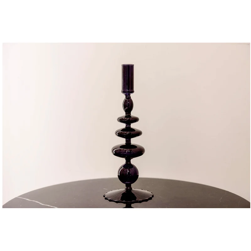 Glass Candle holder for Aromatherapy Spa Weddings Birthdays Holidays Party Farmhouse Decor glass candlestick | Дом и сад