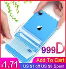 Гидрогелевый протектор экрана 999D для Apple iPhone 11 12 Pro Max Mini XS X XR 7 8 Plus, защита для iPhone SE 2020, не стекло