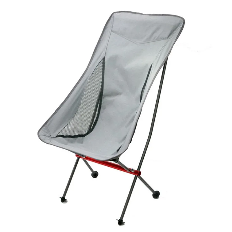 

Folding Moon Chairs Outdoor Camping Picnic Portable Ultra-Light Fishing Folding Chair Breathable Wear-Resistant Aluminum Alloy B