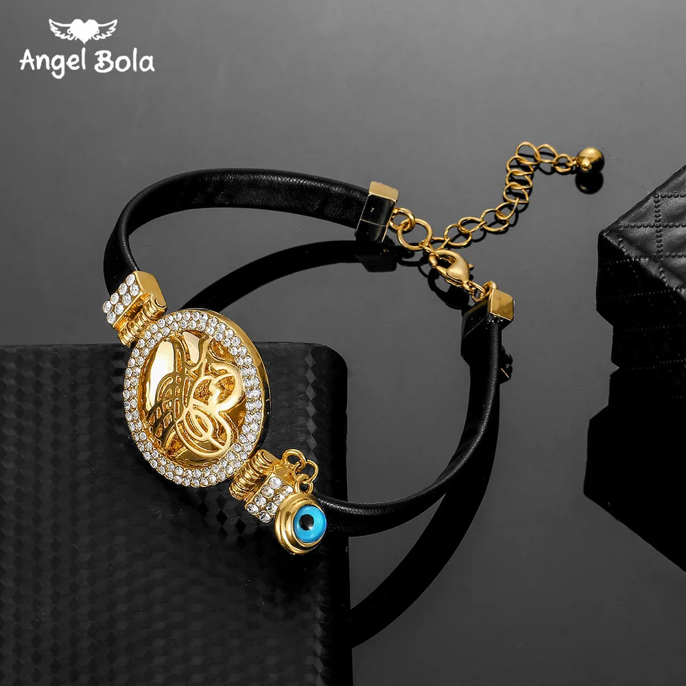 Модный Аллах украшения Турецкая монета браслет для мужчин ислама новые женские