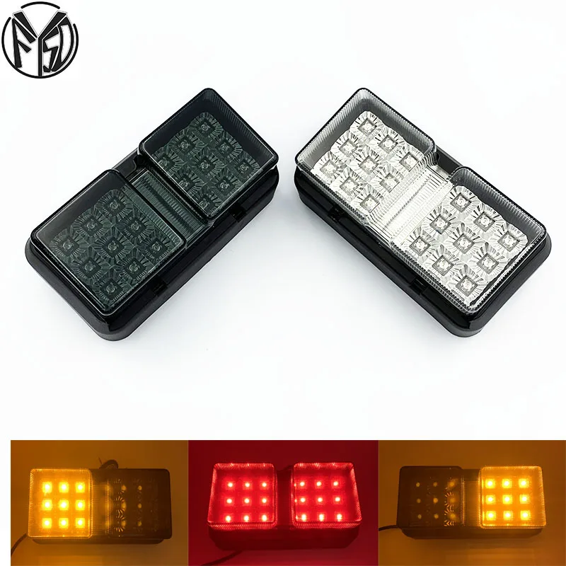 

Motorcycle Integrated LED Tail Light Turn Signals For Honda RC51 1999-2006 RVT1000R VTR1000 SP1 Rear Stop Light Accessories