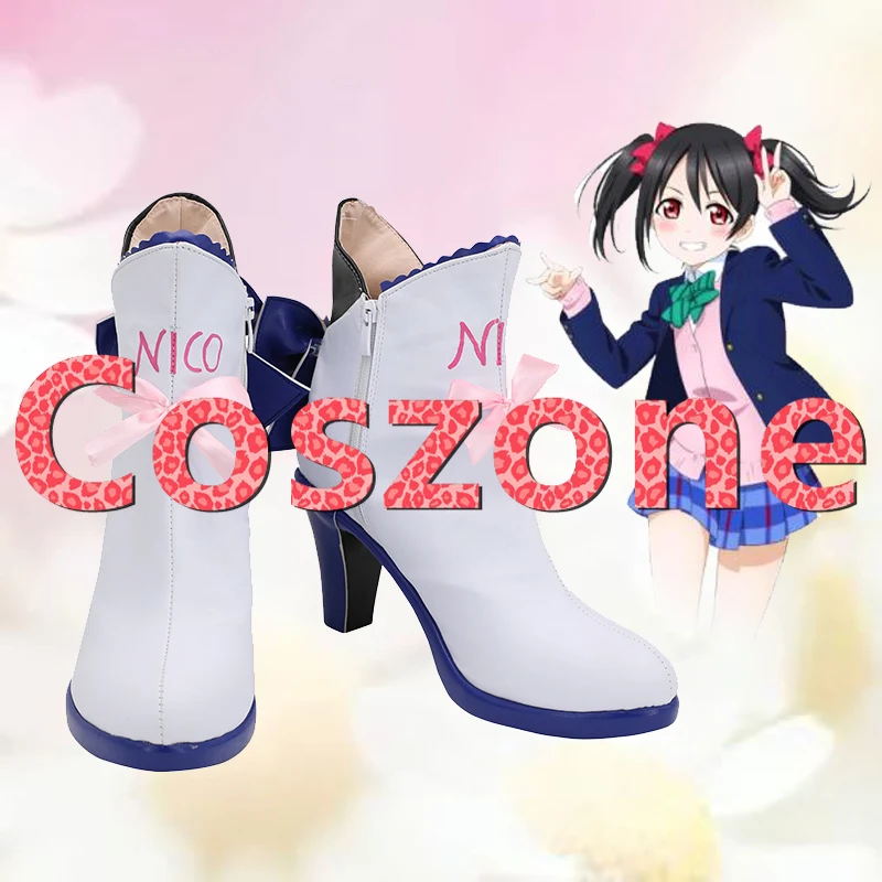 Ботинки для косплея Нико Ядзава LoveLive ботинки костюмированной вечеринки на