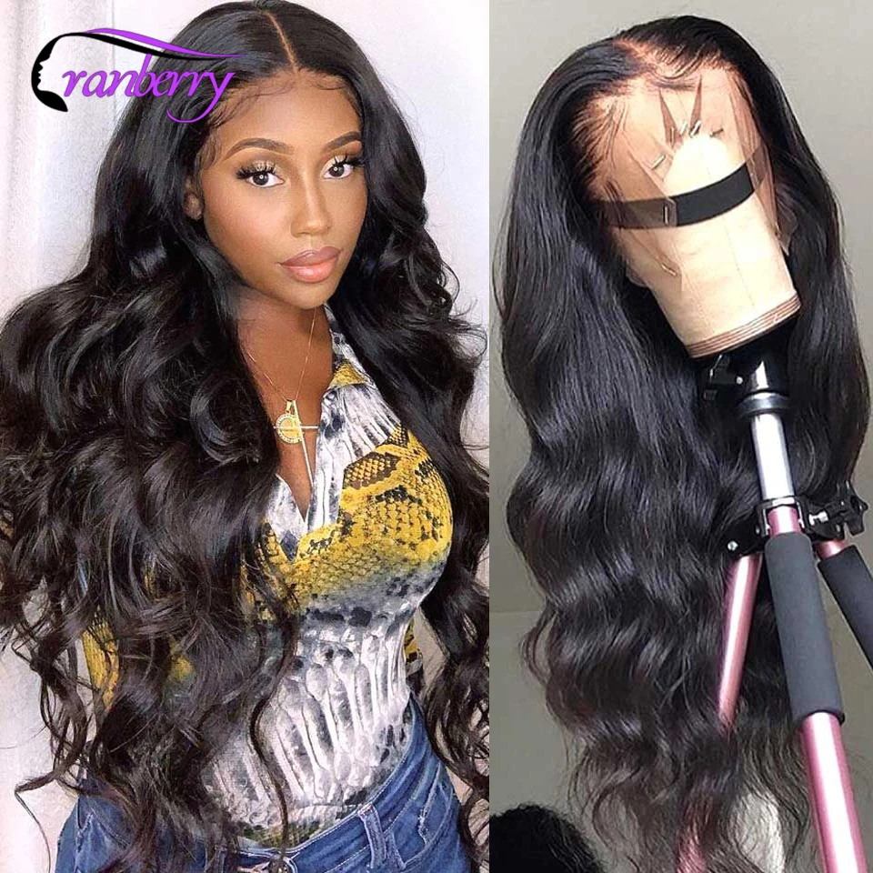 

Cranberry Hair 13x4 Lace Frontal Wig Peruvian Body Wave Lace Front Human Hair Wigs For Women Remy 13x4 Wig Pre Plucked Hairline