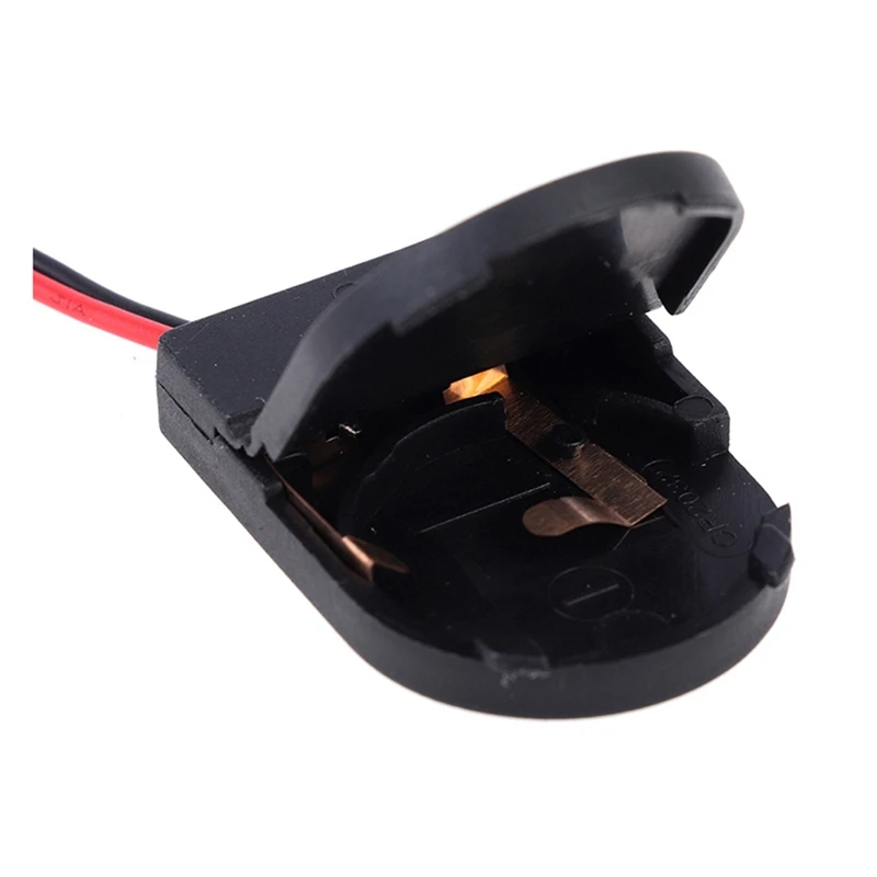 

5 шт. CR2032 кнопочный держатель для гнезда аккумулятора, чехол, переключатель ВКЛ./ВЫКЛ., коробка для хранения аккумулятора, черный