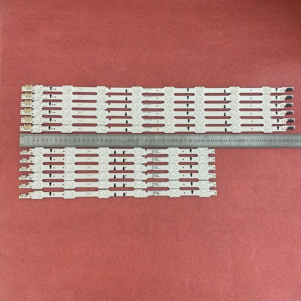 12 шт. светодиодная подсветка полосы для Samsung UN50HU6950 UE50HU6900 UE50HU7000 BN96 32179A 32178A 2014SVS_UHD_50