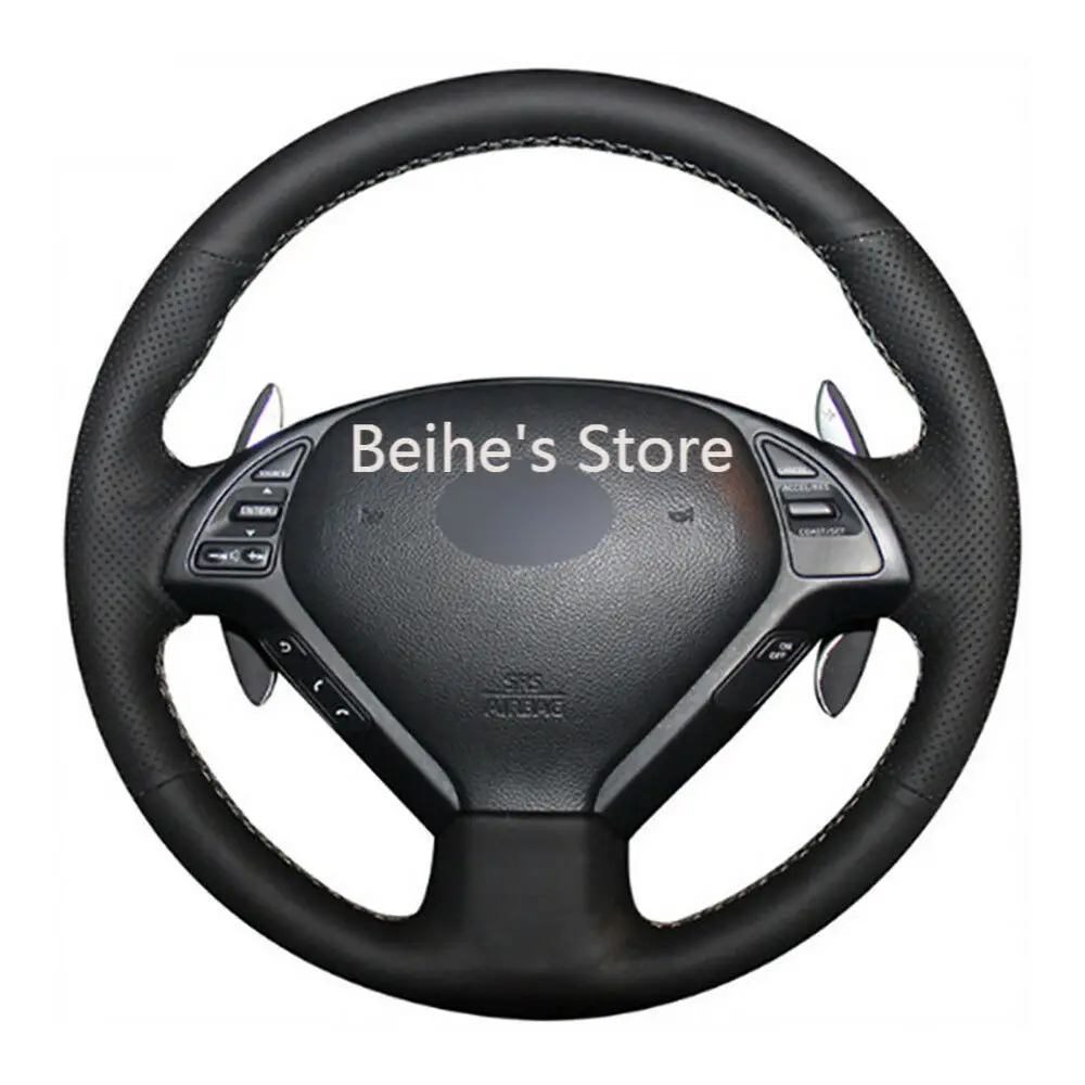 

DIY Free Customized PU Steering Wheel Stitch on Wrap Cover For Infiniti G37