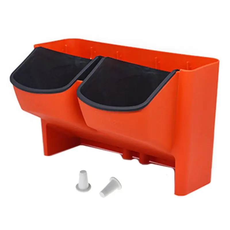 Самополивающийся цветочный горшок 2 кармана составная Вертикальная стена