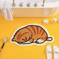 floor mats cartoon creative animal panda entrance bedroom door carpet bathroom water absorbent non slip mat household items