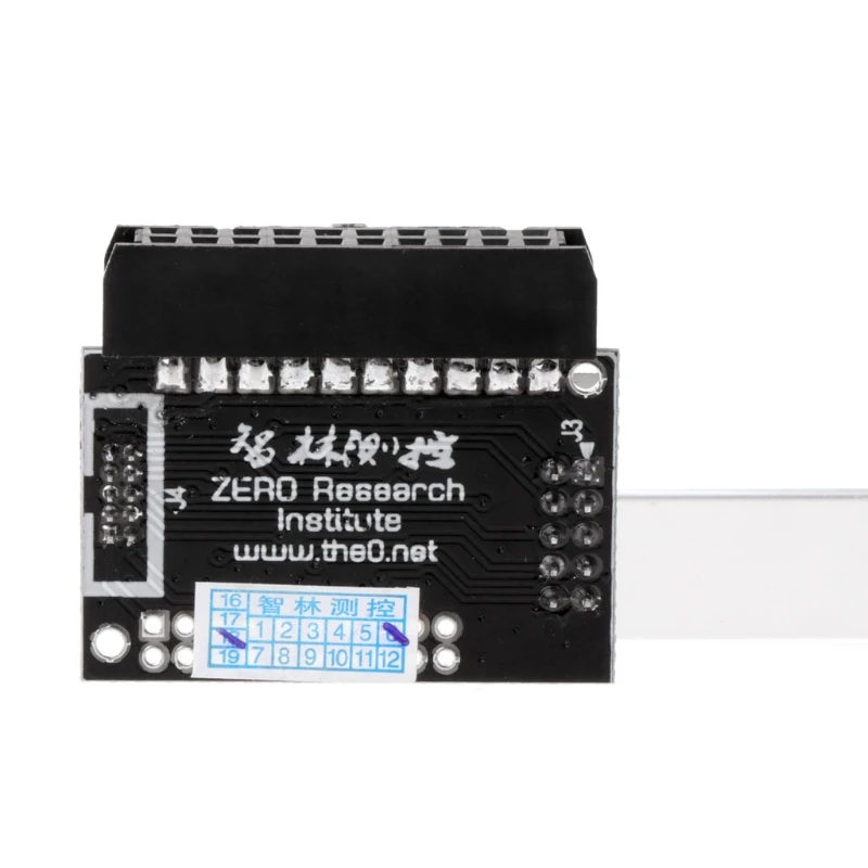 

Adapter Board for 20P 2.54 mm JTAG to 10P 2.0mm 1.27mm SWD Interface Converter