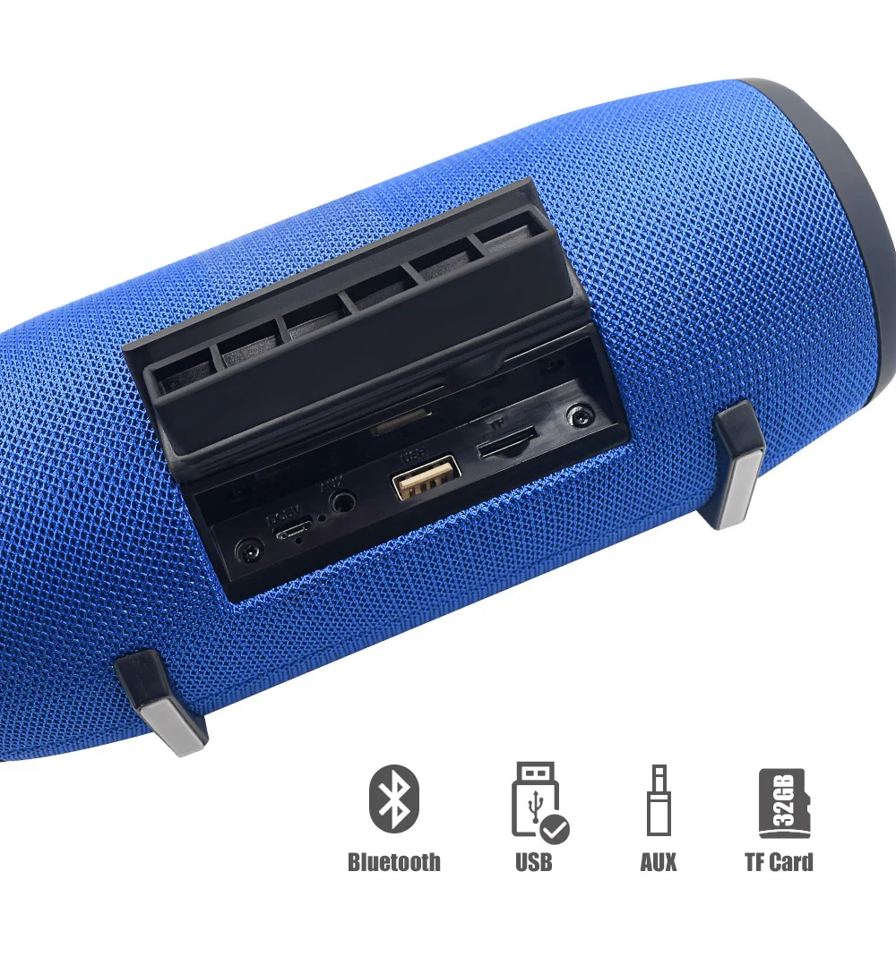 20 Вт Bluetooth Колонка Беспроводная портативная звуковая коробка бас стерео сабвуфер fm радио boom box tv tf aux usb звуковая панель для ПК