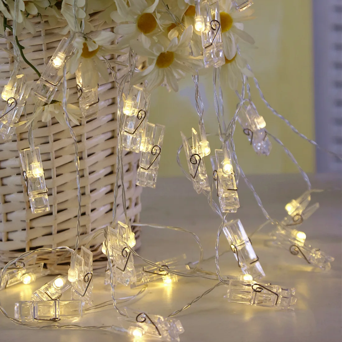 

Led String Light Transparent Photo Clip Light Christmas String Light Star String Light Outdoor Lantern Decoration Light