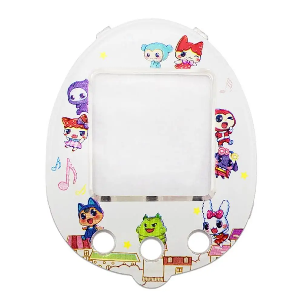 white 3 DIY электронная Pet машина панель для Qpet пластиковая певица яйцо питомец игровая машина защита глаз Замена ПЭТ машина панели - Цвет: white 3