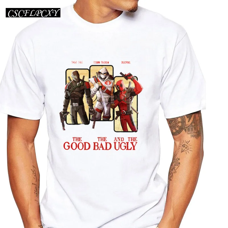 Новейшая модная мужская футболка с принтом из мультфильмов повседневные топы