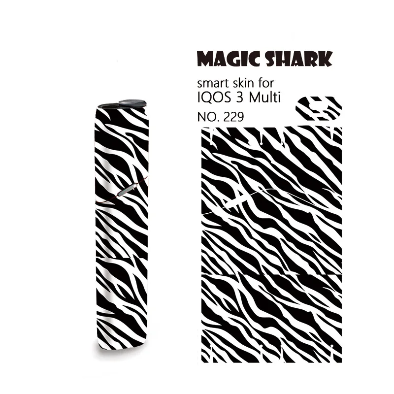 Magic Shark Stereo Flower Dots Dreamy Electronic Cigarette Film Sticker For IQOS 3 Multi Sleeve Case Protective Cover | Мобильные