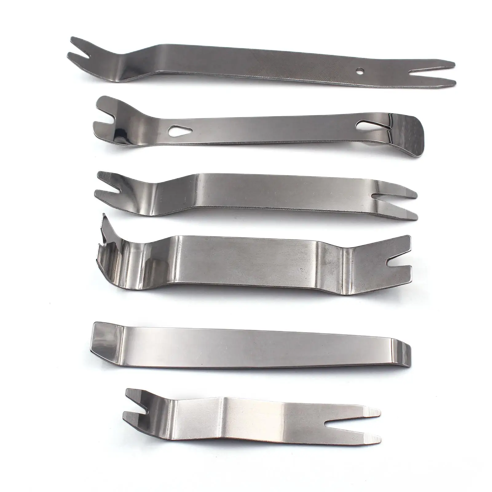 

6pcs/Set Interior Tool Kit Pry Door Clip Radio Panel Car Removal Tool Plastic Trim Audio Dashboard Disassembly Araba Repair Tool