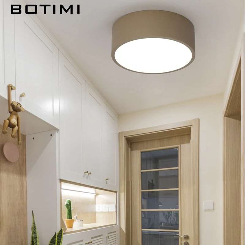 BOTIMI-luces LED de techo coloridas para pasillo, lámpara de colores, luz para sala infantil, iluminación de cocina