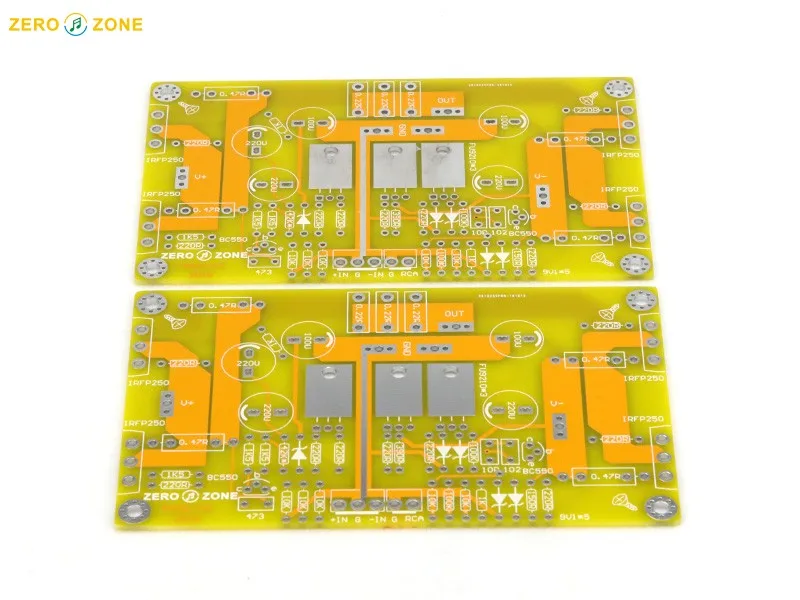 

Free ship 2PCS PASS A3 Single-ended Class A Power Amplifier Bare PCB