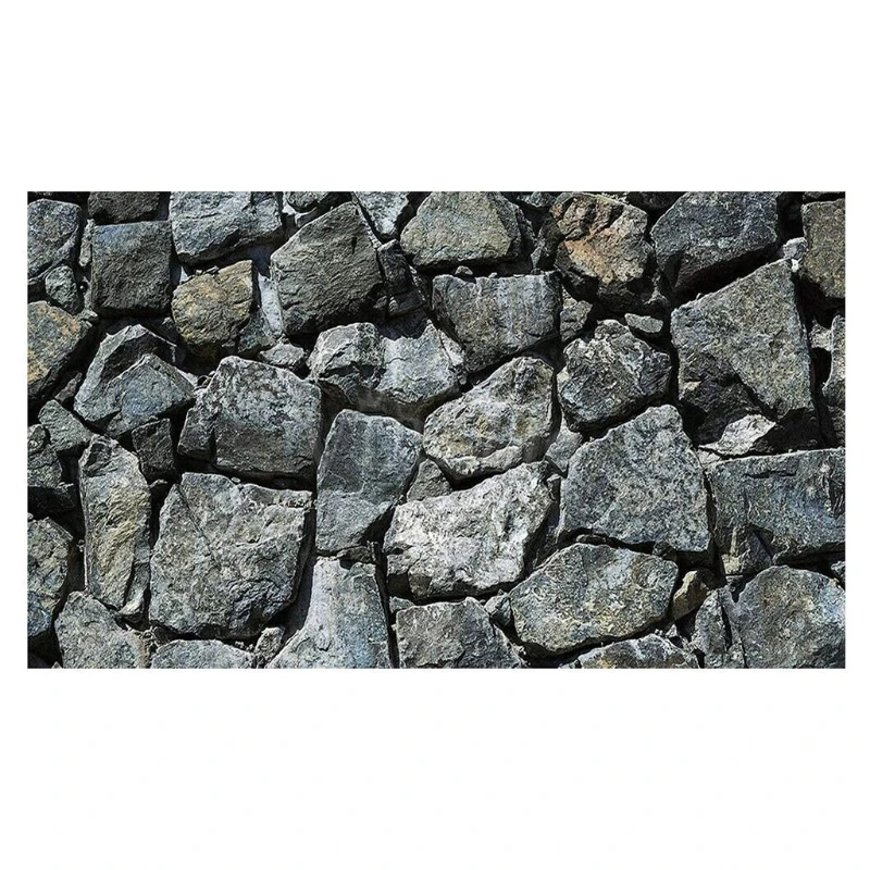 3D эффект аквариум фон Rock плакат с камнем ПВХ украшения Ландшафт высокой четкости