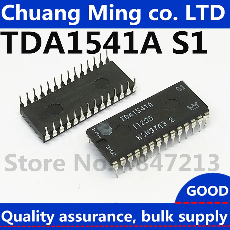 Новые оригинальные аутентичные чипы TDA1541AS1 TDA1541A S1 TDA1541 DIP-28 IC фонарь! | Электроника