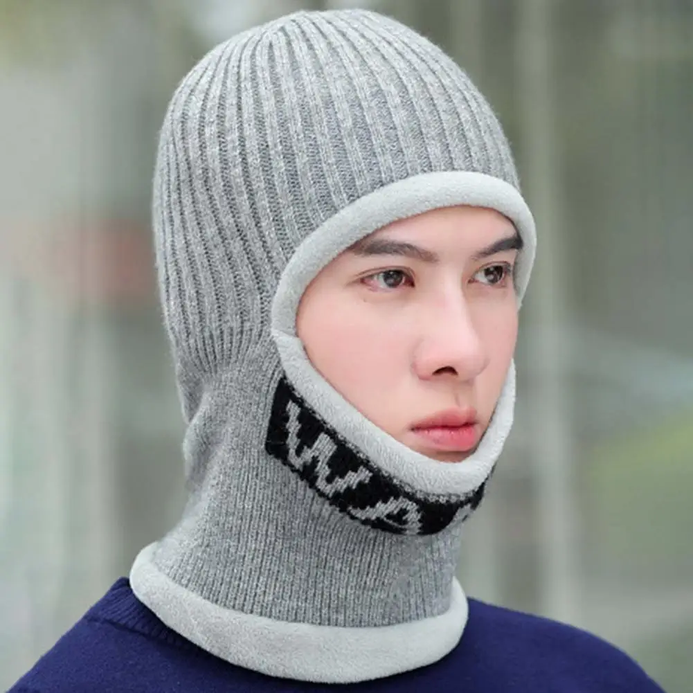 

Ear Protection Headwear Warm Knitting Cap Scarf Face Cover for Sports