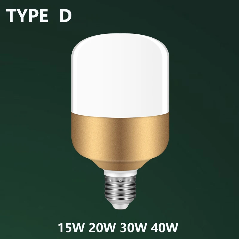 

E27 Led Bulb 220V Светодиодные лампы Лампы 15/20/30/40/50W 60W UFO Spotlights Bombillas Ampoule Led Lights