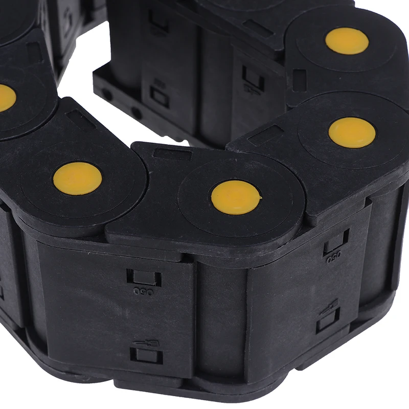 Cable Chain Semi-Enclosed Wire Transmission Carrier Plastic Drag Towline For 3D Printer CNC Engraving Machine 15-50mm