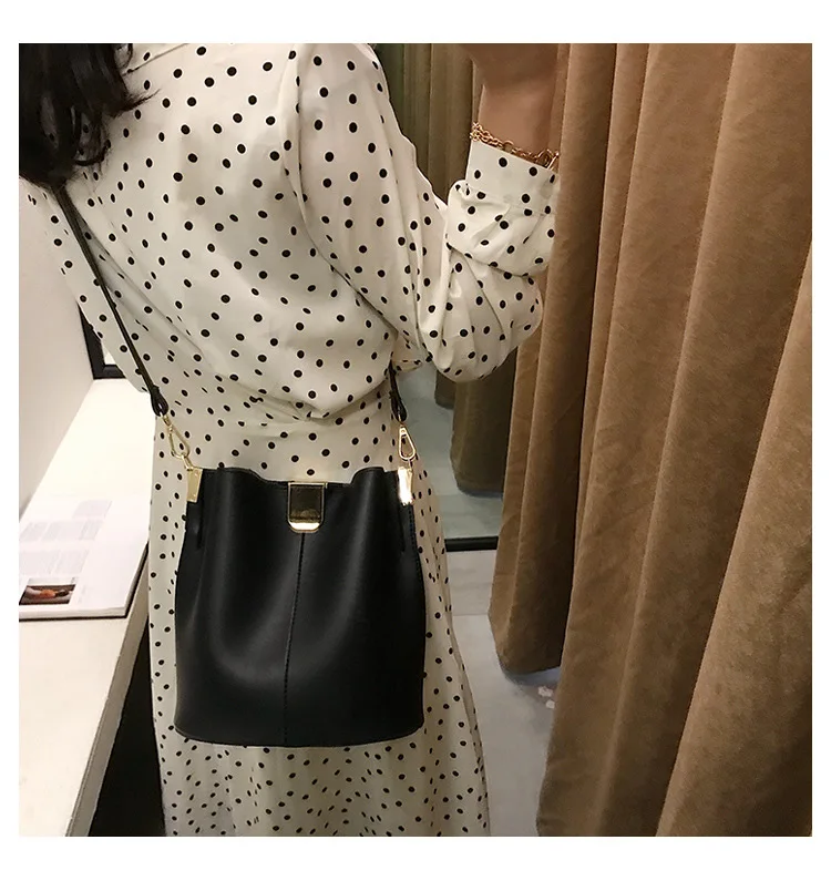 Корейские сумки через плечо для женщин сумка мешок основной Femme женские кожаные сумки через плечо сумка на ремне для женщин