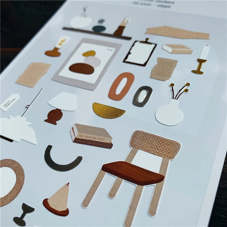 Корейский материал ins стиль дневник домашние японские бумажные наклейки diy
