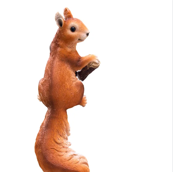 

Фигурка животного из смолы на открытом воздухе, поделки, креативная сказочная садовая Милая модель, украшения, домашнее садовое украшение, ...