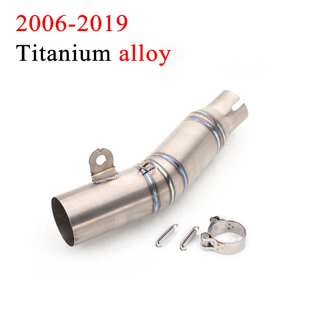 Выхлопная труба мотоцикла для Yamaha YZF R6 YZFR6 соединитель средней трубы 1998 2019 2018 2017