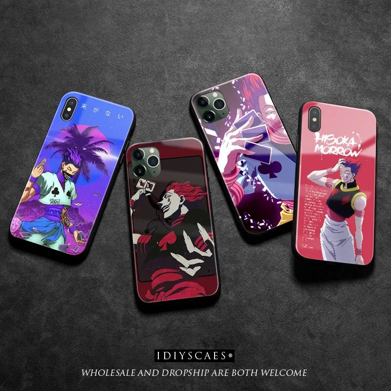 Мягкий силиконовый чехол для телефона Morow Hisoka HUNTER x HxH iPhone 6 6s 7 8 Plus X XR XS 11 PRO 12 mini MAX |