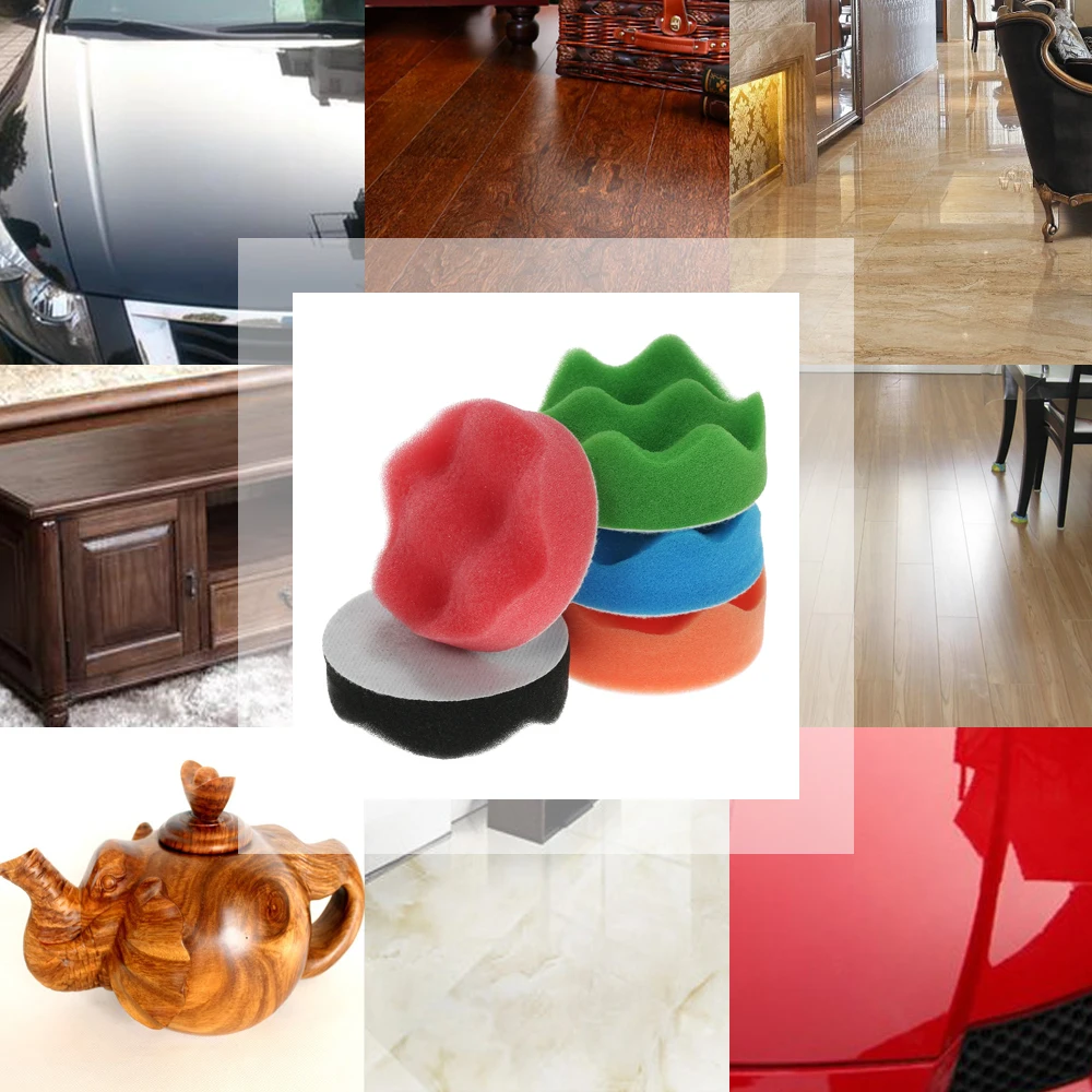 Горячее предложение 7 шт. брендовые полировочные колодки для автомобиля