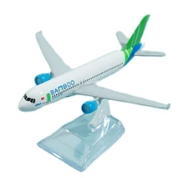 vietnam bamboo airways airbus a320 aircraft model 6 metal airplane diecast mini moto collection eduactional toys for children