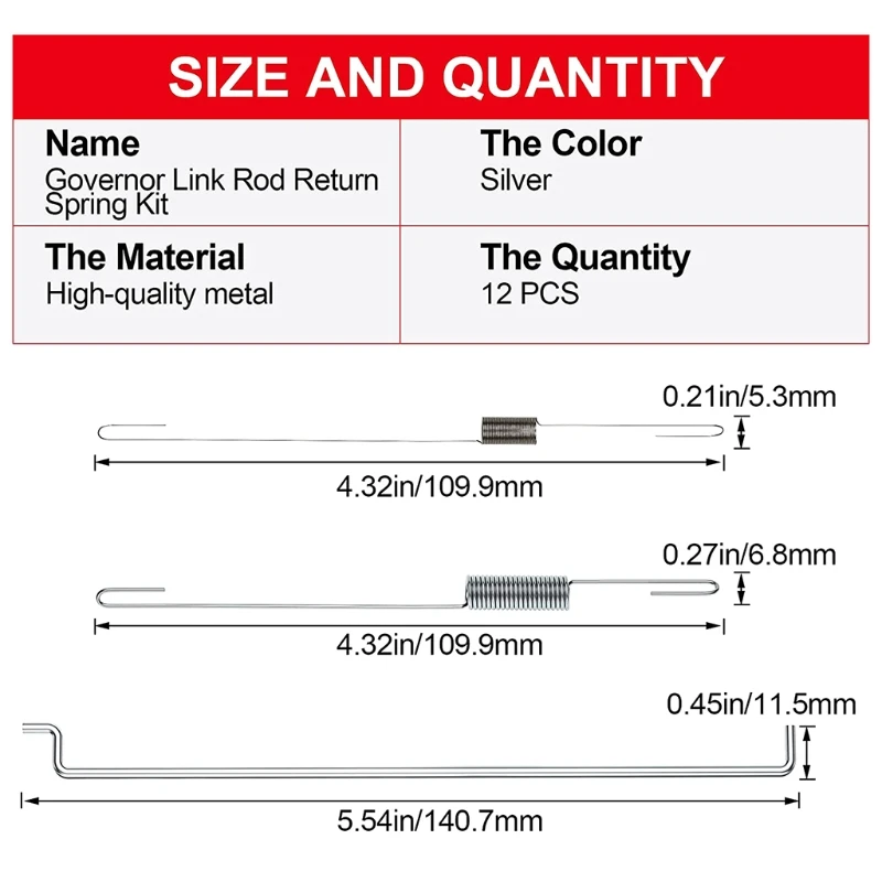 

Комплект возвратной пружины газа 066E, регулятор скорости, звеньевой стержень, аксессуары для бензинового генератора GX140 GX160 GX200