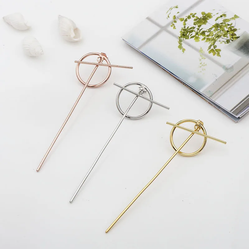 

Trendy S925 Sterling Silver Earrings Personality Original New Round Elegant Women Wedding Jewelry Gift Lasting TS03