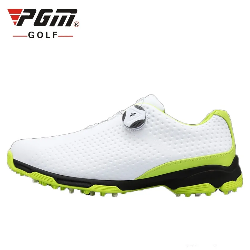 2019 New Arrival PGM Golf Shoes Men Waterproof Sports Shoes Knobs Buckle Breathable Anti-slip Men's Training Sneakers