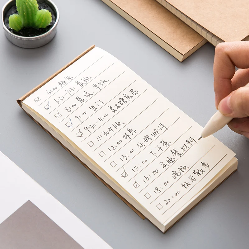 10 шт. воловья бумага винтажная Обложка портативная записная книжка дневник