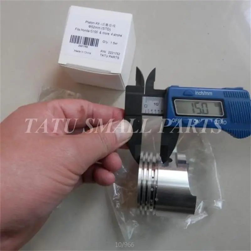 Комплект поршней G100PISTON 52 мм для HONDA G100K2 4 цикла л. С. мотор насос Головка блока