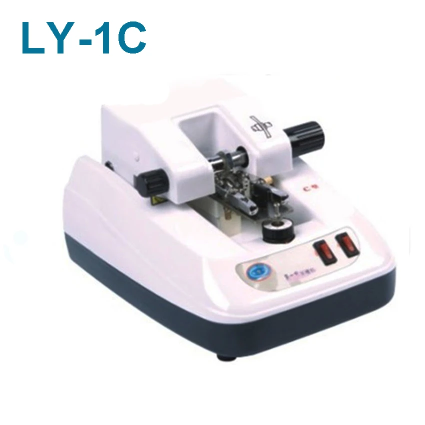 1PC LY-1C lens glasses processing equipment automatic clip slot   wire drawing machine Metal panel