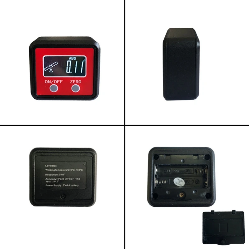 

Angle Protractor Universal Bevel 360 Degree Mini Electronic Digital Protractor I X4YE