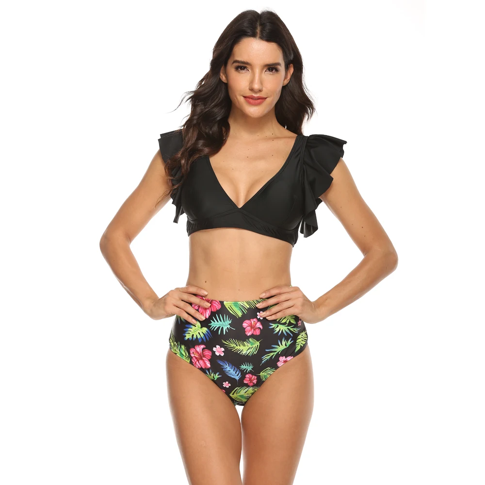 Бикини пуш ап 2020 сексуальный купальник с высокой талией женский купальный костюм
